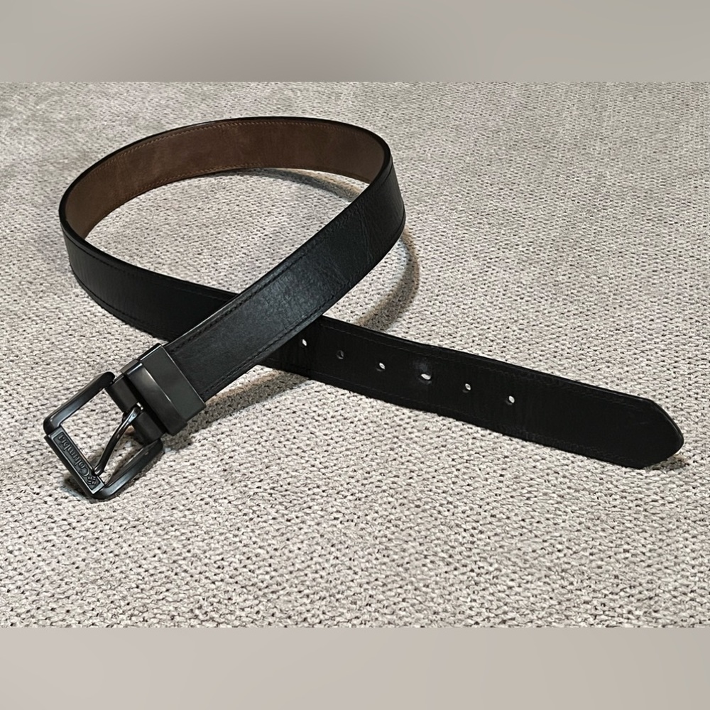 Vintage Columbia Reversible Men’s Belt 34/36